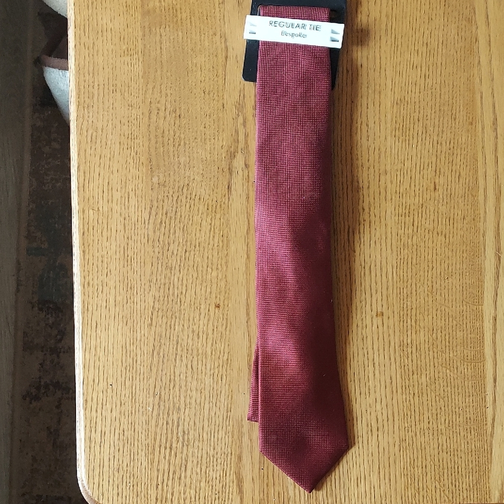 Bespoke Red Tie for Men